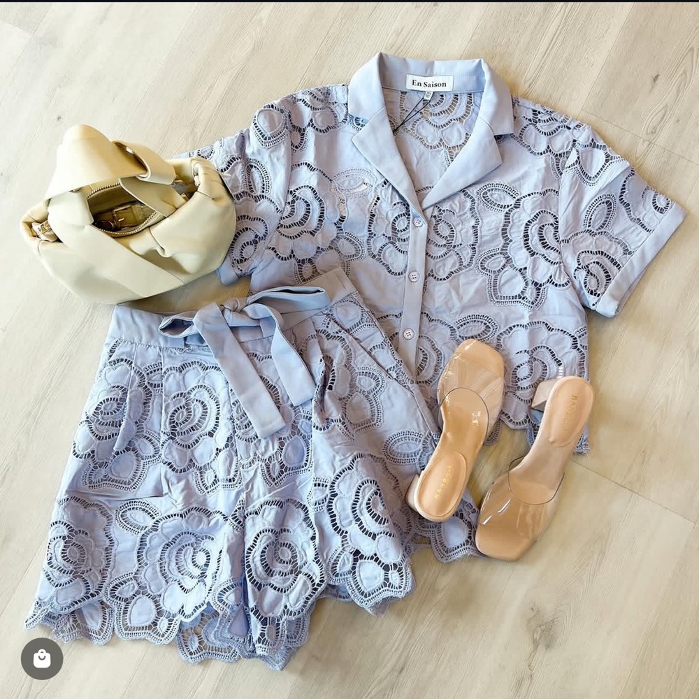 New En Saison Women's Brynlee Boxy Shirt XS as shown